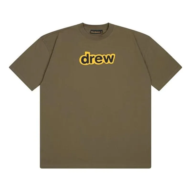 Drew House Secret T-shirt 'Olive Green' DH-HJ2121-SEMO sold by KicksCrew