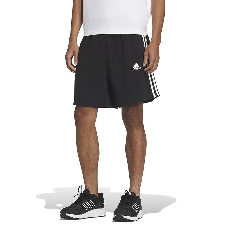 adidas 3-Stripe Fitness Training Shorts 'Black White' JI7008 sold by KicksCrew product image thumbnail 2