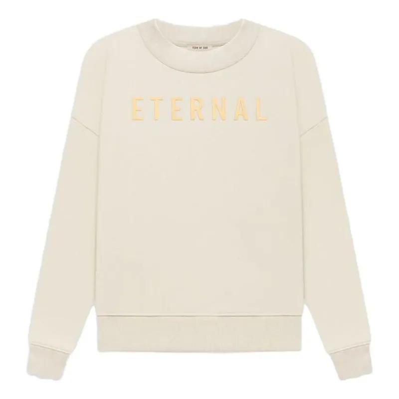 Fear of God Eternal Fleece Crewneck 'Cement' FGE50-003AFLC-024 sold by KicksCrew