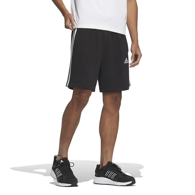 adidas 3-Stripe Fitness Training Shorts 'Black White' JI7008 sold by KicksCrew product image thumbnail 4