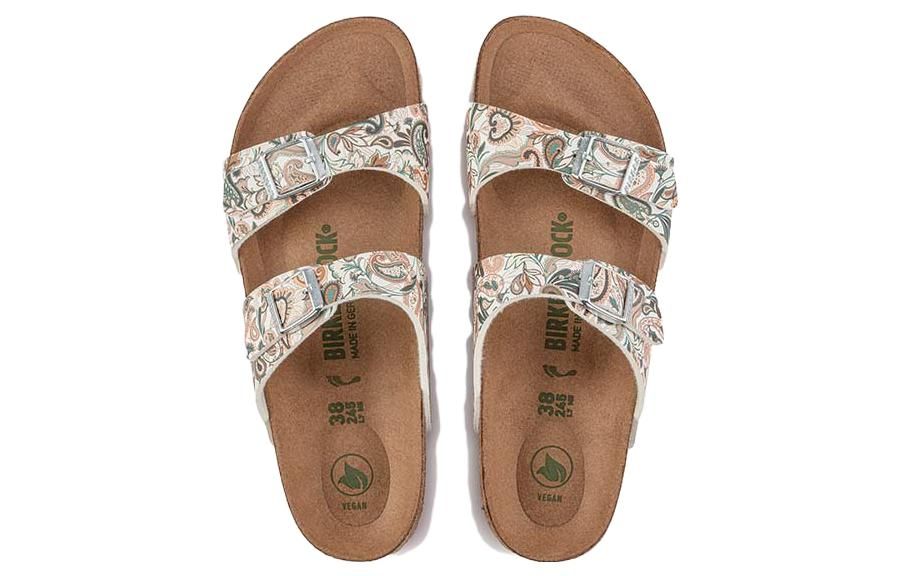 (WMNS) Birkenstock Sydney Vegan Birko-Flor 'Paisley Light Rose' 1023223 sold by KicksCrew product image thumbnail 2