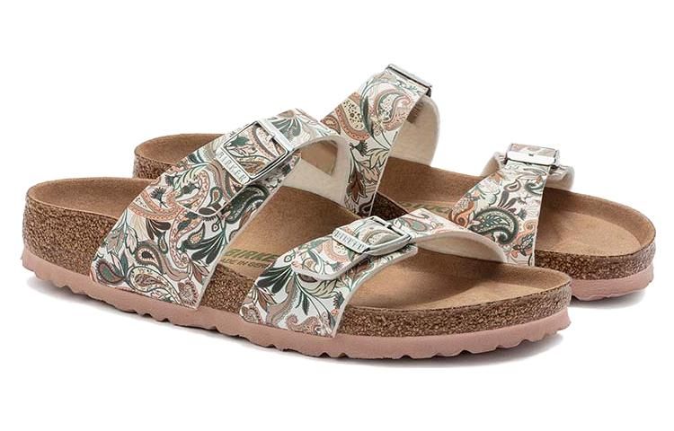 (WMNS) Birkenstock Sydney Vegan Birko-Flor 'Paisley Light Rose' 1023223 sold by KicksCrew product image thumbnail 4