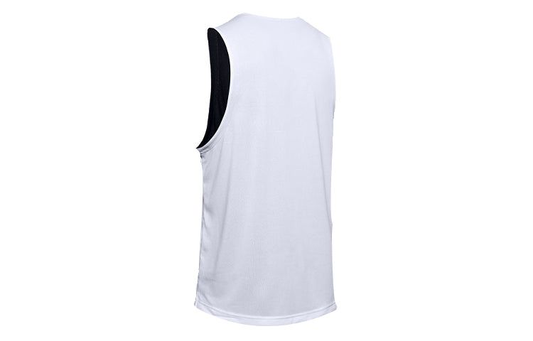Under Armour Baseline Tank 'White Black' 1351288-100 sold by KicksCrew product image thumbnail 2