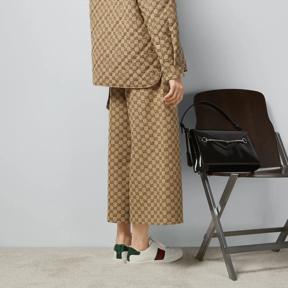 (WMNS) Gucci GG Canvas Trousers 'Camel Ebony' 774893-ZAF4S-2580 sold by KicksCrew product image thumbnail 4