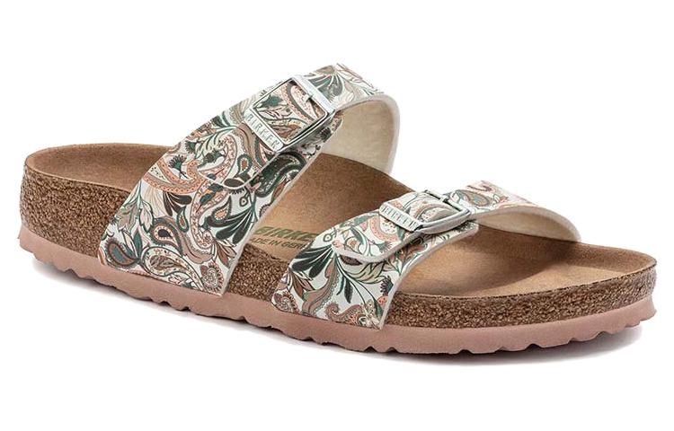 (WMNS) Birkenstock Sydney Vegan Birko-Flor 'Paisley Light Rose' 1023223 sold by KicksCrew product image thumbnail 3