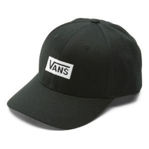 Vans Boxed Structured Jockey Hat 'Black' VN0A7SCZBLK sold by KicksCrew