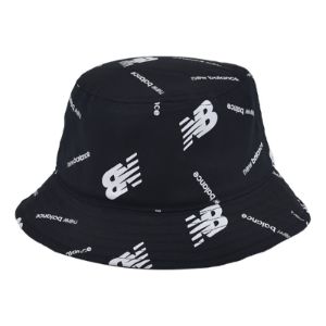 New Balance Logo Bucket Hat 'Black' JACL1647-BK sold by KicksCrew