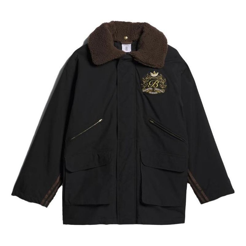 adidas x Blondey Chore Coat 'Black Brown' IK9614 sold by KicksCrew