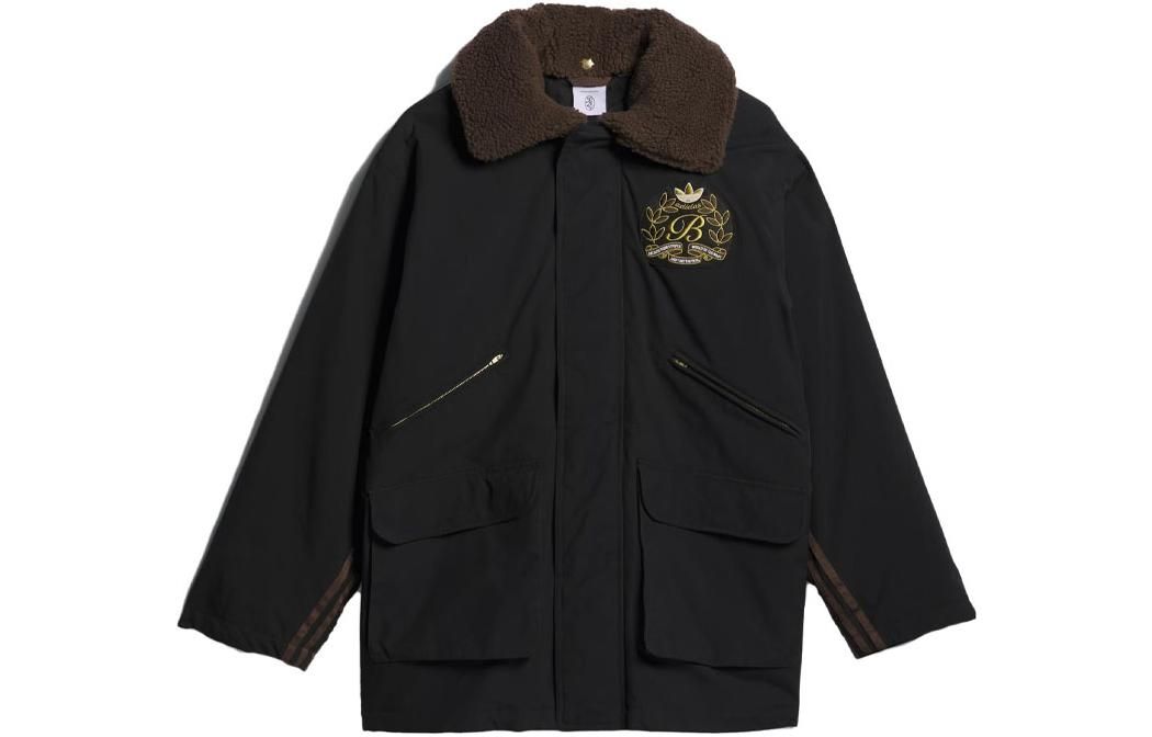 adidas x Blondey Chore Coat 'Black Brown' IK9614 sold by KicksCrew product image thumbnail 2