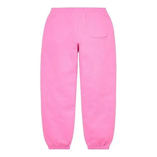 Supreme Small Box Sweatpants 'Pink' SUP-SS22-299 sold by KicksCrew product image thumbnail 2