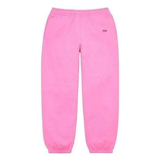 Supreme Small Box Sweatpants 'Pink' SUP-SS22-299 sold by KicksCrew