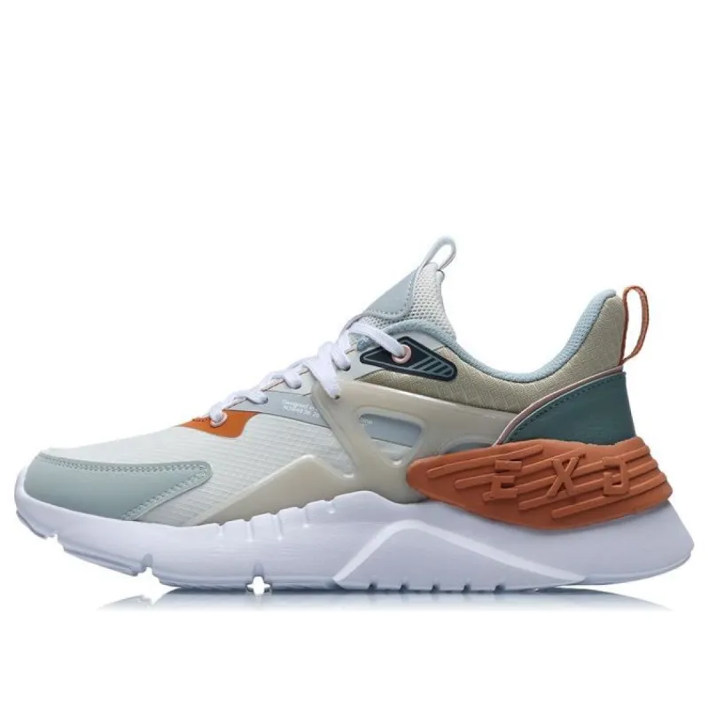 (WMNS) Li-Ning EXD Lite 'Grey Blue Tan' AGLR002-4 sold by KicksCrew