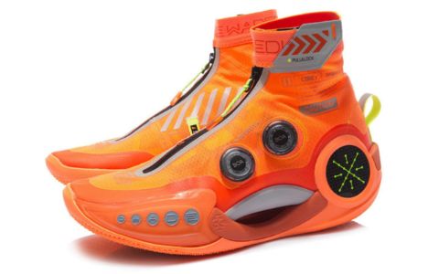 Li-Ning Way of Wade 9 Infinity 'Caution' ABER003-6 sold by KicksCrew