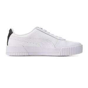 (WMNS) PUMA Carina Leather 'White Black Rosewater' 370325-23 sold by KicksCrew