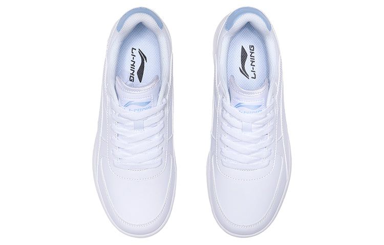 (WMNS) Li-Ning Classic Skateboarding Low 'White Blue' AGCP422-4 sold by KicksCrew product image thumbnail 5