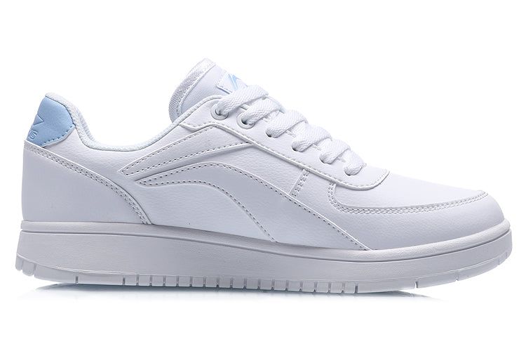 (WMNS) Li-Ning Classic Skateboarding Low 'White Blue' AGCP422-4 sold by KicksCrew product image thumbnail 3