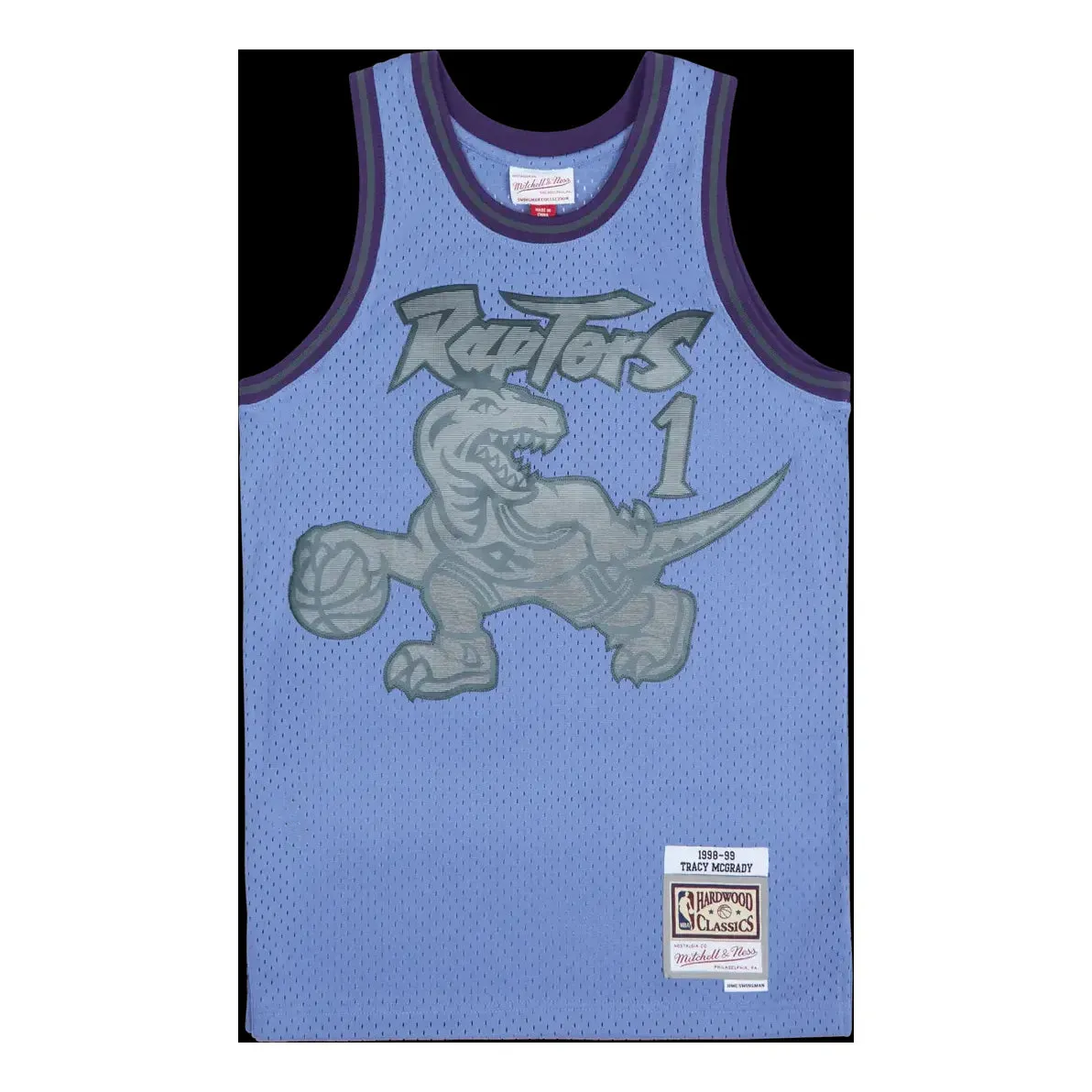Mitchell & Ness x NBA Raptors Space Knit Swingman Jersey 'Tracy Mcgrady' SMJYLF19119-TRALTPR98TMC sold by KicksCrew