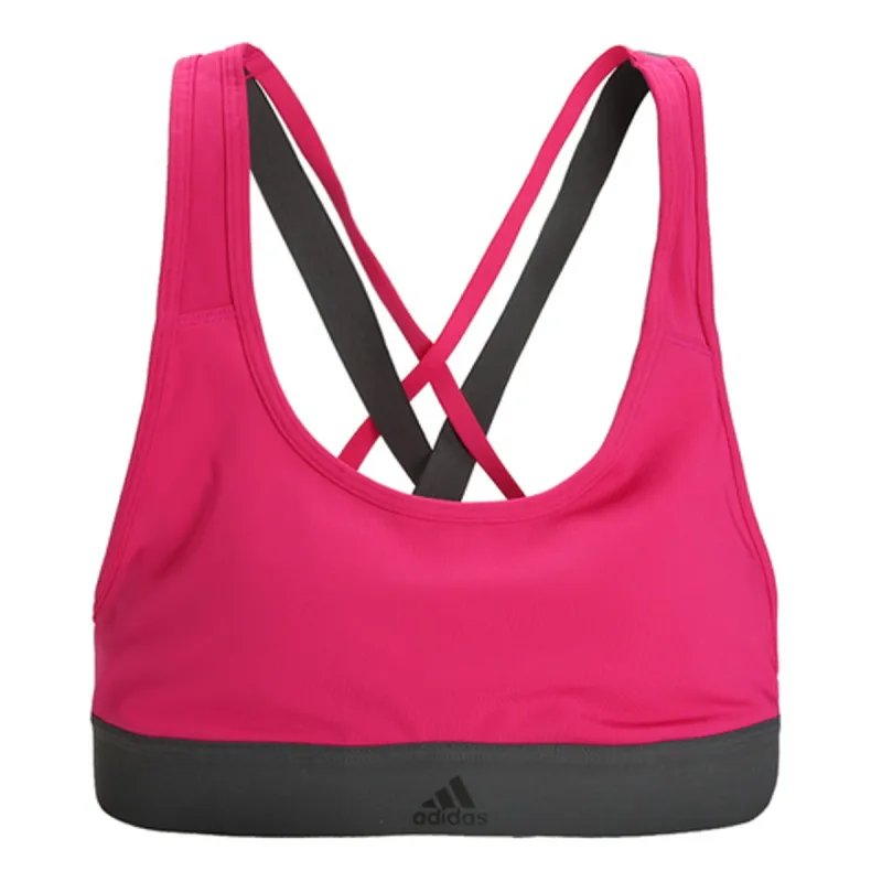 (WMNS) adidas Dont Rest X Sports Bra 'Red Black' DX3766 sold by KicksCrew