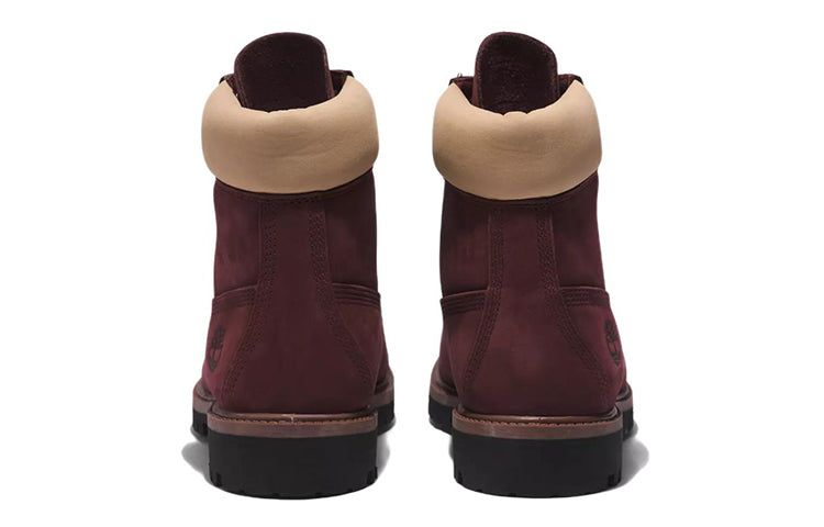 Timberland 6 Inch Premium Waterproof Boots 'Burgundy Nubuck' A2M1KC60 sold by KicksCrew product image thumbnail 5