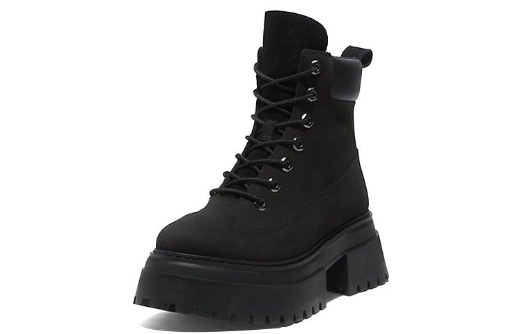 (WMNS) Timberland Sky 6 Inch Lace Up Boots 'Black Nubuck' A428J001 sold by KicksCrew product image thumbnail 3