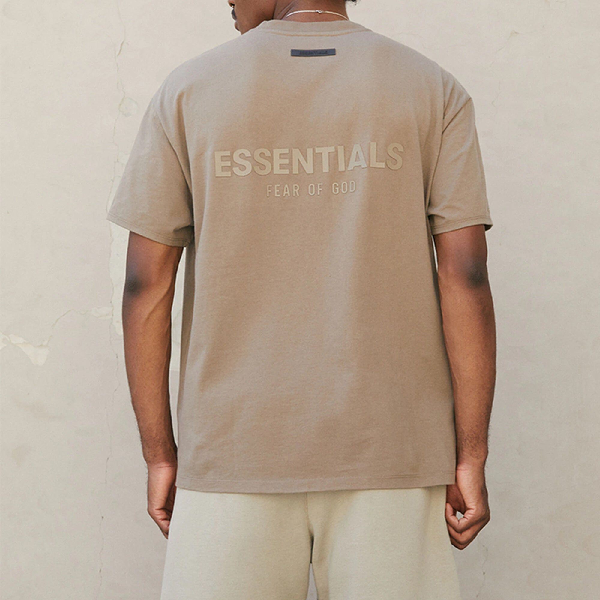 Fear of God Essentials FW21 Logo Tee 'Harvest' FOG-FW21-008 sold by KicksCrew product image thumbnail 5