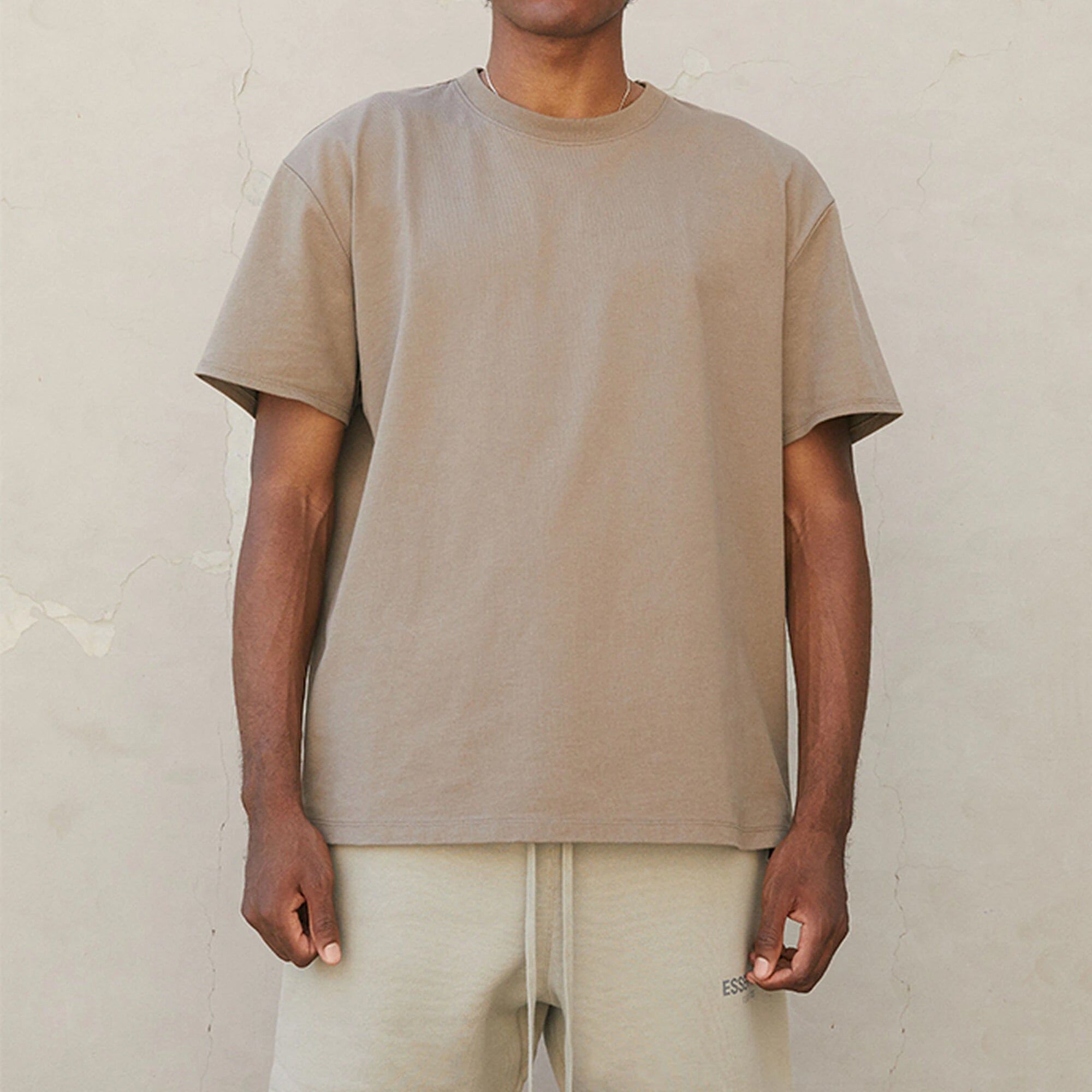 Fear of God Essentials FW21 Logo Tee 'Harvest' FOG-FW21-008 sold by KicksCrew product image thumbnail 3