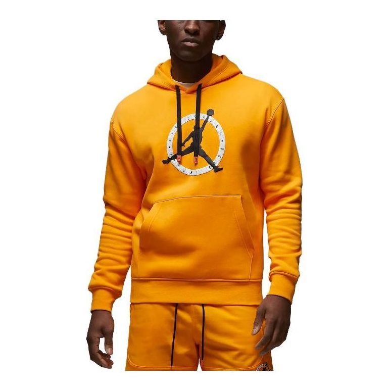 Air Jordan Flight MVP Graphic Fleece Pullover Hoodie 'Yellow' FB7050-717 sold by KicksCrew