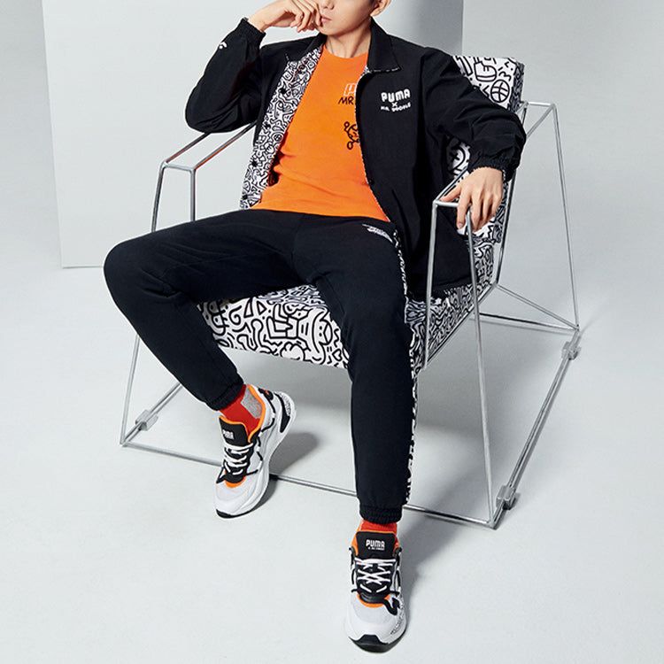 Puma x Mr Doodle Pants 'Black White' 59865051 sold by KicksCrew product image thumbnail 3