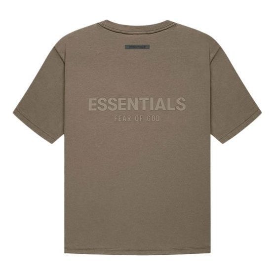 Fear of God Essentials FW21 Logo Tee 'Harvest' FOG-FW21-008 sold by KicksCrew