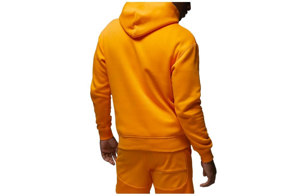 Air Jordan Flight MVP Graphic Fleece Pullover Hoodie 'Yellow' FB7050-717 sold by KicksCrew product image thumbnail 2