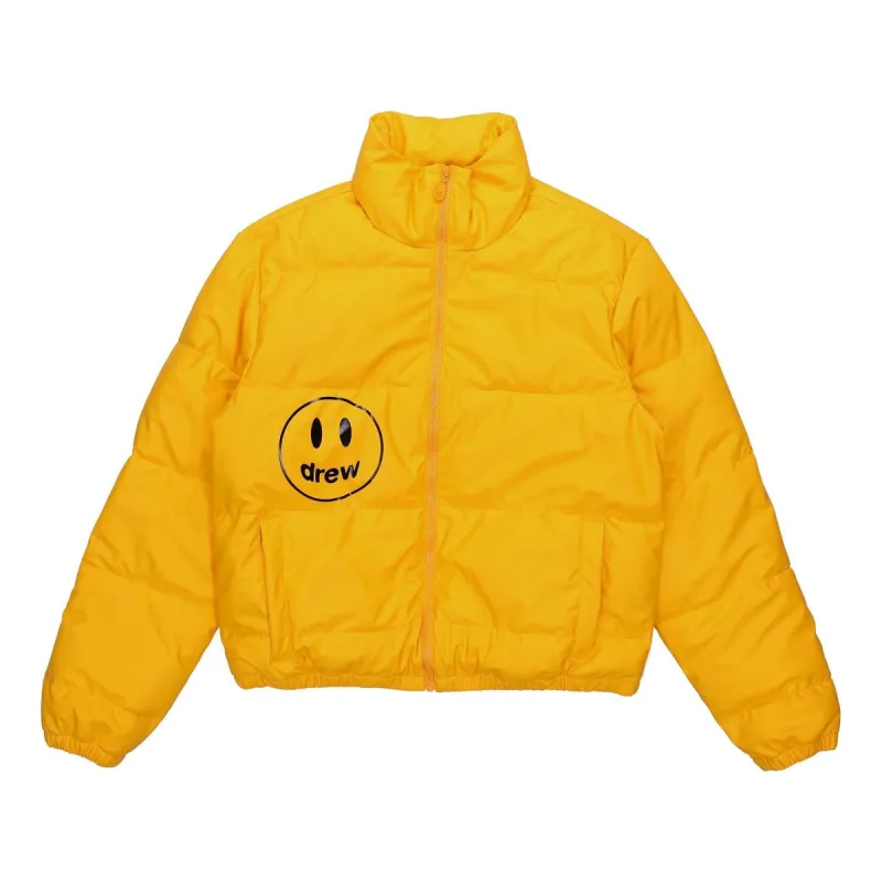 Drew House Mascot Puffer Jacket 'Golden Yellow' DR-FW21-110 sold by KicksCrew