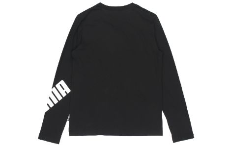 Puma Casual Long Sleeve T-Shirt 'Black' 845979-01 sold by KicksCrew