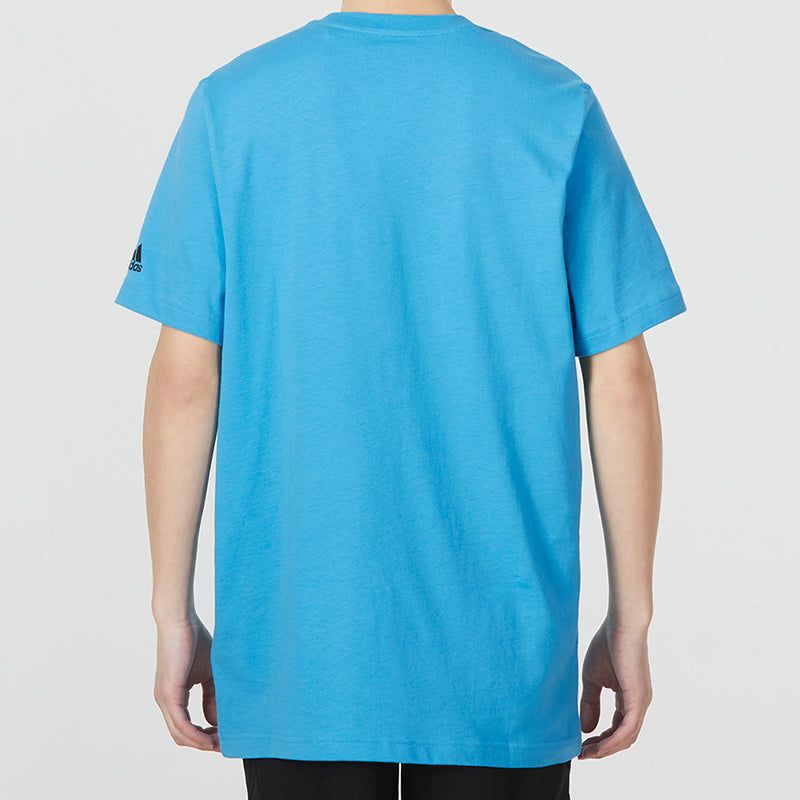 Adidas Harden Logo T-shirt 'Blue' HS4327 sold by KicksCrew product image thumbnail 5