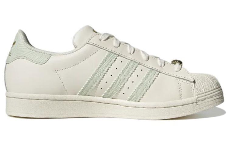 (WMNS) adidas originals Superstar 'Off White Linen Green' HQ6963 sold by KicksCrew product image thumbnail 2