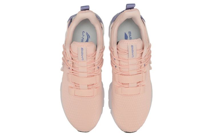 (WMNS) Li-Ning Classic Leisure 'Light Pink White' AGLQ006-2 sold by KicksCrew product image thumbnail 5