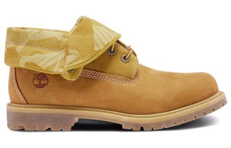 (WMNS) Timberland Roll Top Boots Basic 'Wheat Yellow' A28AT sold by KicksCrew