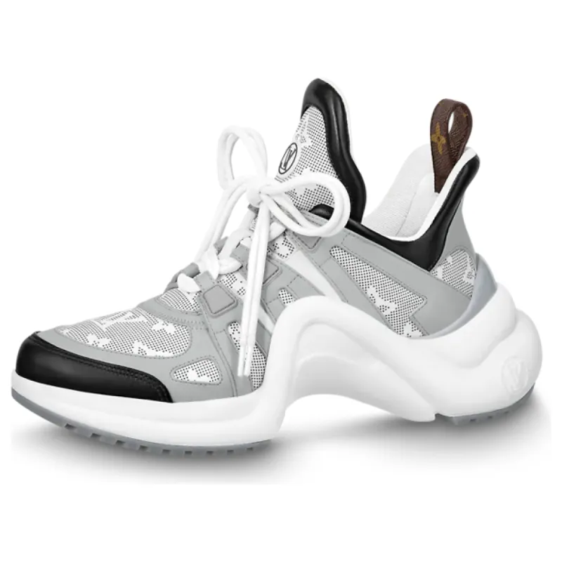 (WMNS) LOUIS VUITTON Archlight 1.0 Sneakers 'Grey' 1AAM3C sold by KicksCrew