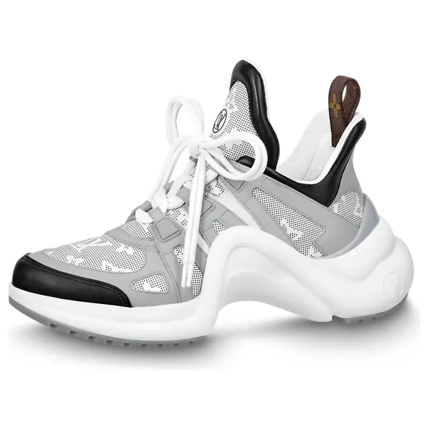 (WMNS) LOUIS VUITTON Archlight 1.0 Sneakers 'Grey' 1AAM3C sold by KicksCrew