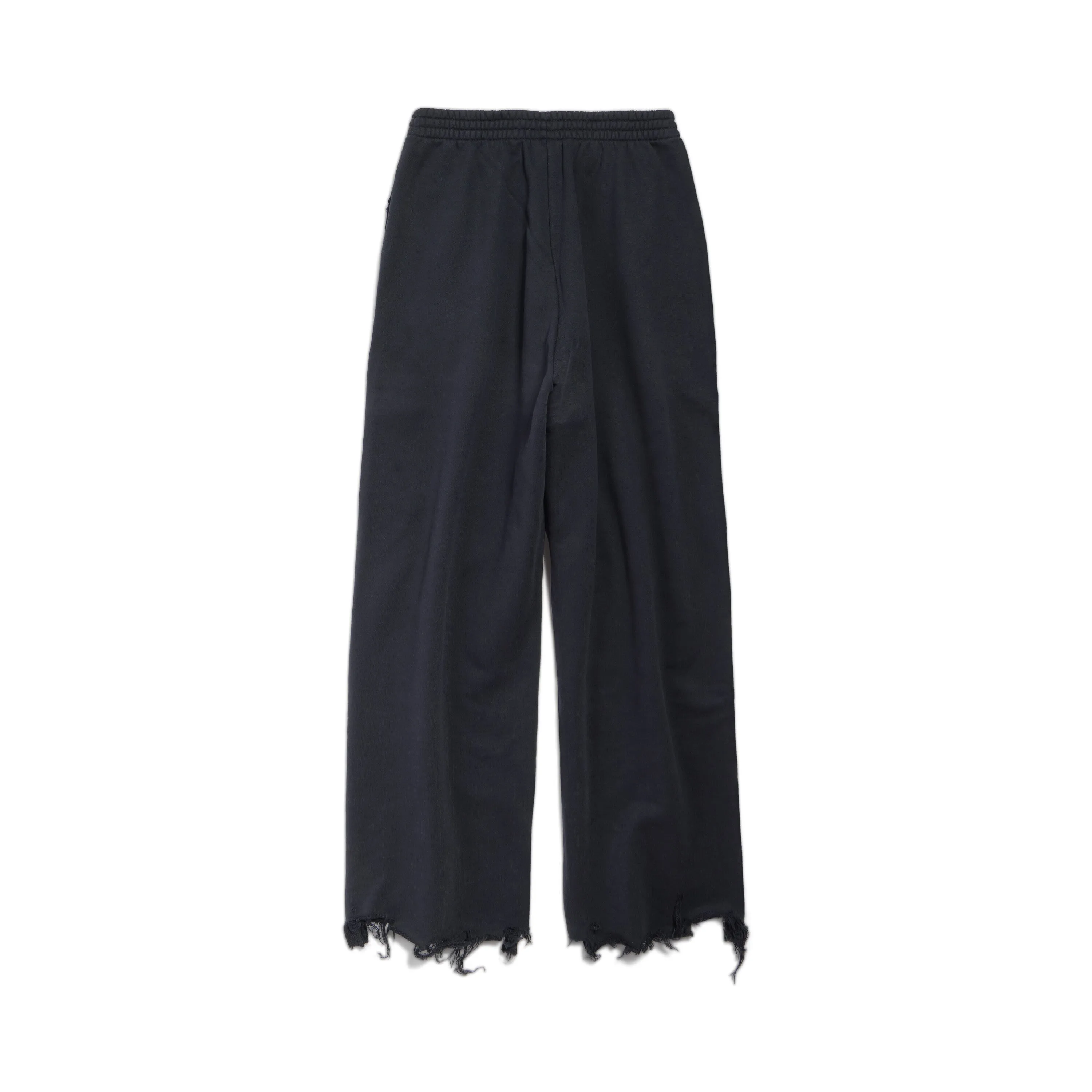 (WMNS) Balenciaga Unity Sports Icon Cropped Sweatpants 'Black White' 783401TQVB21569 sold by KicksCrew product image thumbnail 2