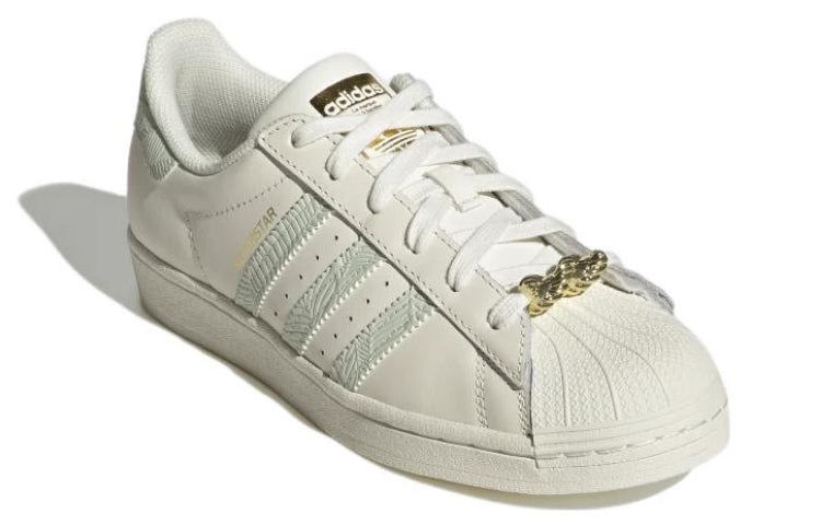 (WMNS) adidas originals Superstar 'Off White Linen Green' HQ6963 sold by KicksCrew product image thumbnail 3