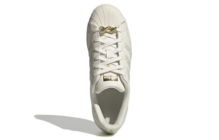 (WMNS) adidas originals Superstar 'Off White Linen Green' HQ6963 sold by KicksCrew product image thumbnail 5