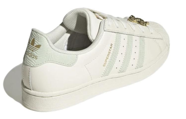 (WMNS) adidas originals Superstar 'Off White Linen Green' HQ6963 sold by KicksCrew product image thumbnail 4