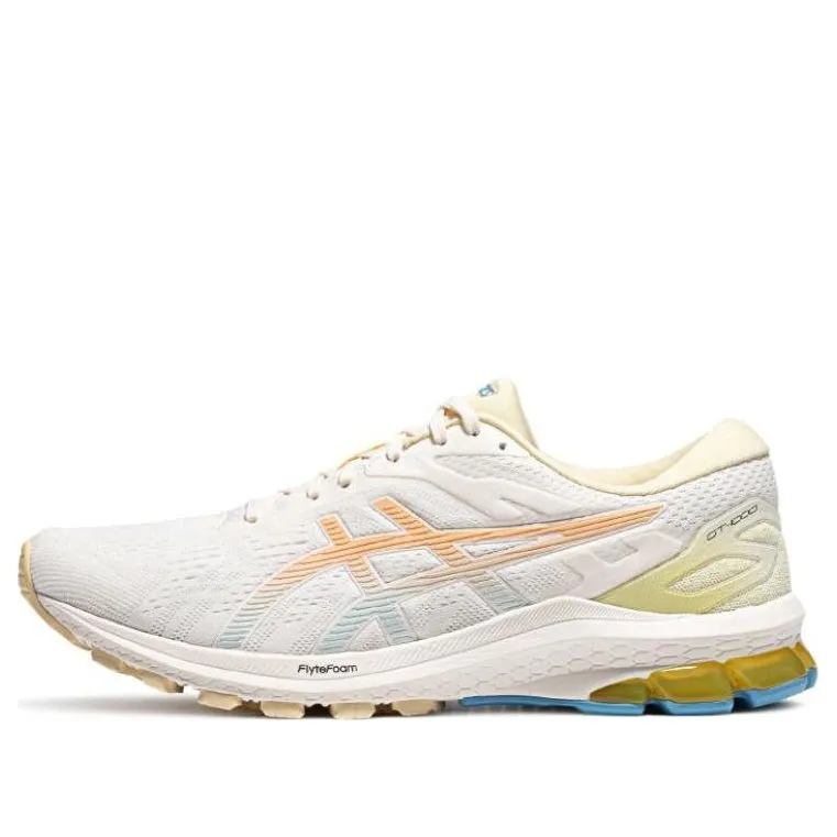 ASICS GT-1000 10 Running Shoes 'White Yellow' 1011B836-200 sold by KicksCrew