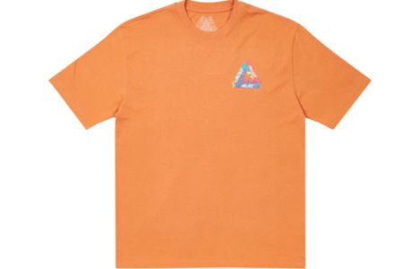 Palace SS22 Tri-visions T-shirt 'Orange' P22TS341 sold by KicksCrew