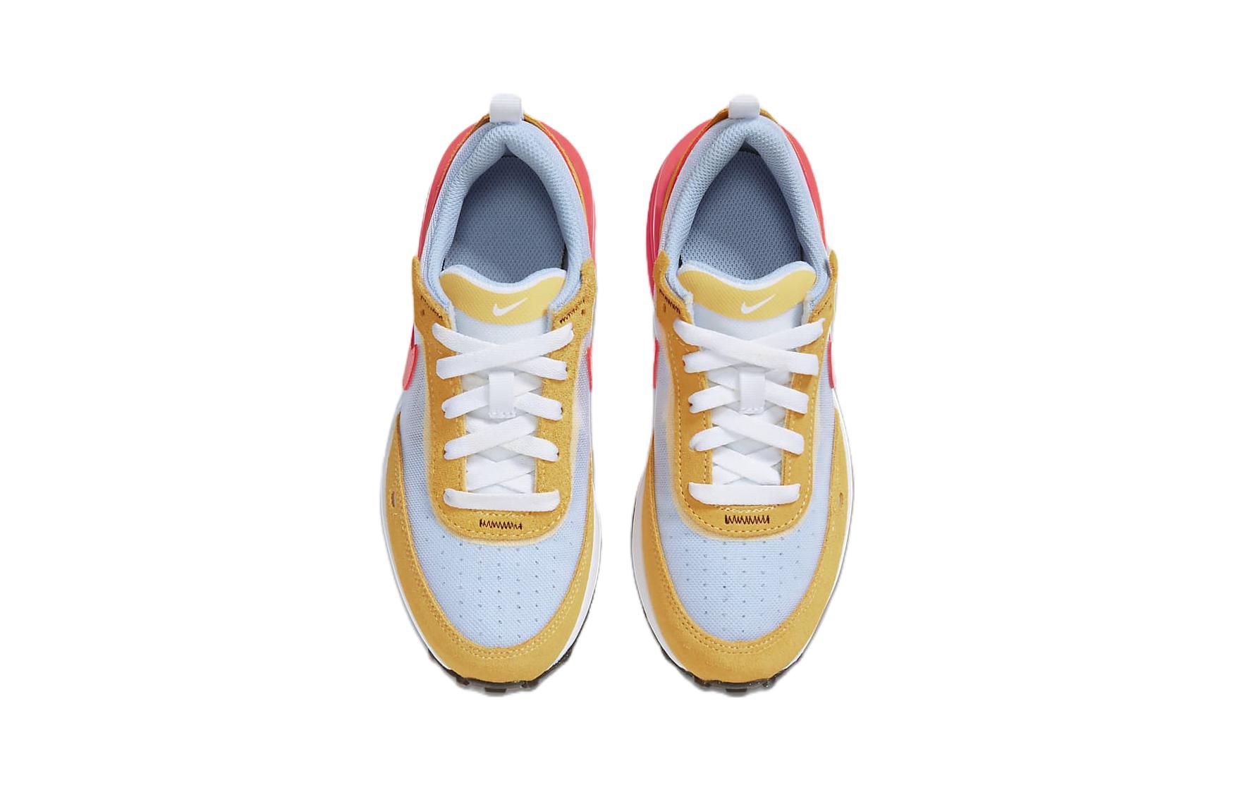 (PS) Nike Waffle One Sport Shoes 'Summit White Orange Pink' DC0480-700 sold by KicksCrew product image thumbnail 4