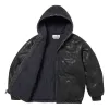 Supreme x Mm6 Maison Margiela Foil Hooded Work Jacket 'Black' SUP-SS24-115 sold by KicksCrew
