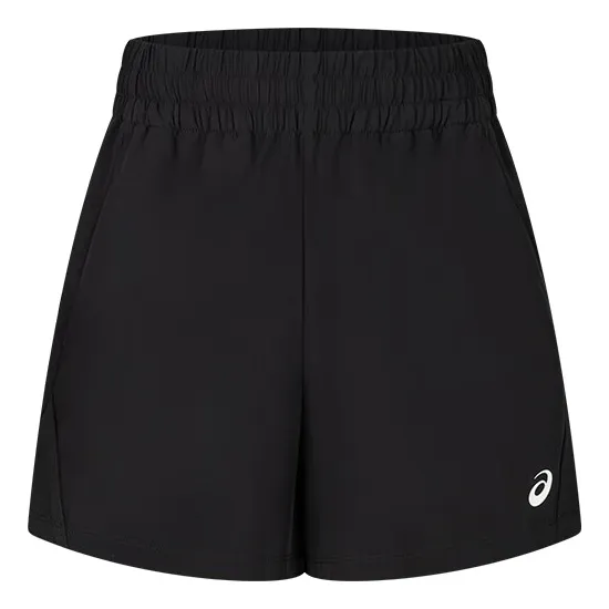(WMNS) ASICS Shorts 'Black' 2032D118-001 sold by KicksCrew