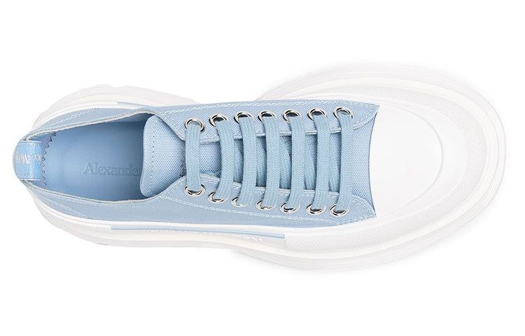 (WMNS) Alexander McQueen Tread Slick Low Lace Up 'Blue White' 611705W4LR14802 sold by KicksCrew product image thumbnail 5