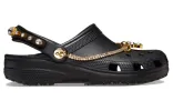 (WMNS) Crocs Classic Tiara Clogs 'Black Gold' 209684-001 sold by KicksCrew