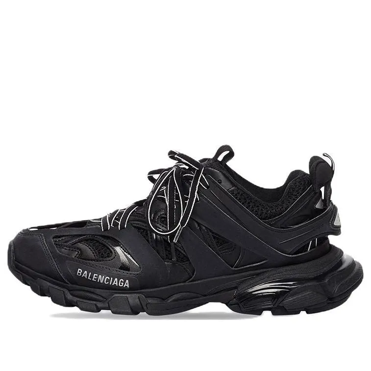 (WMNS) Balenciaga Track 1.0 Track LED Sneakers 'Black' 555032W2GB11000 sold by KicksCrew